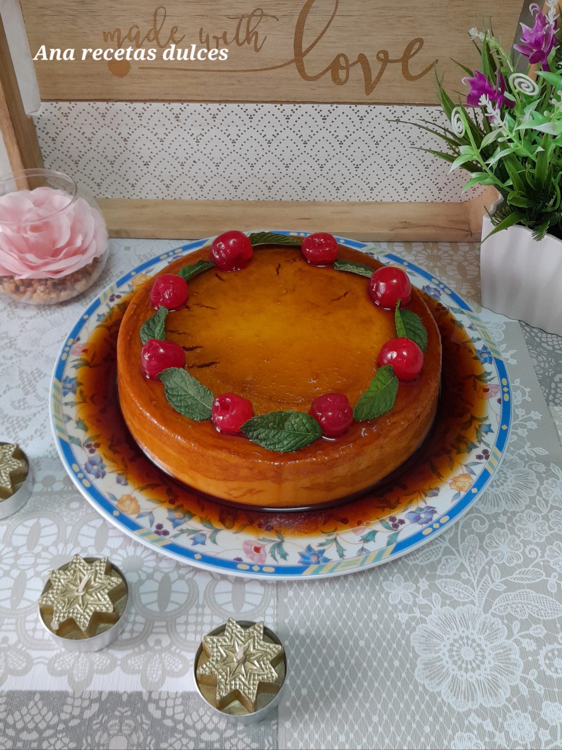 Flan De Galletas Mar A Sin Horno Ana Recetas Dulces