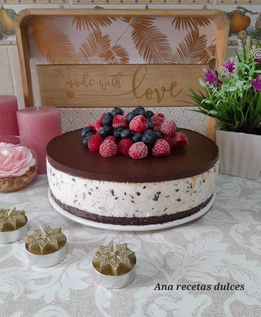 Tarta Stracciatella Sin Horno Ana Recetas Dulces