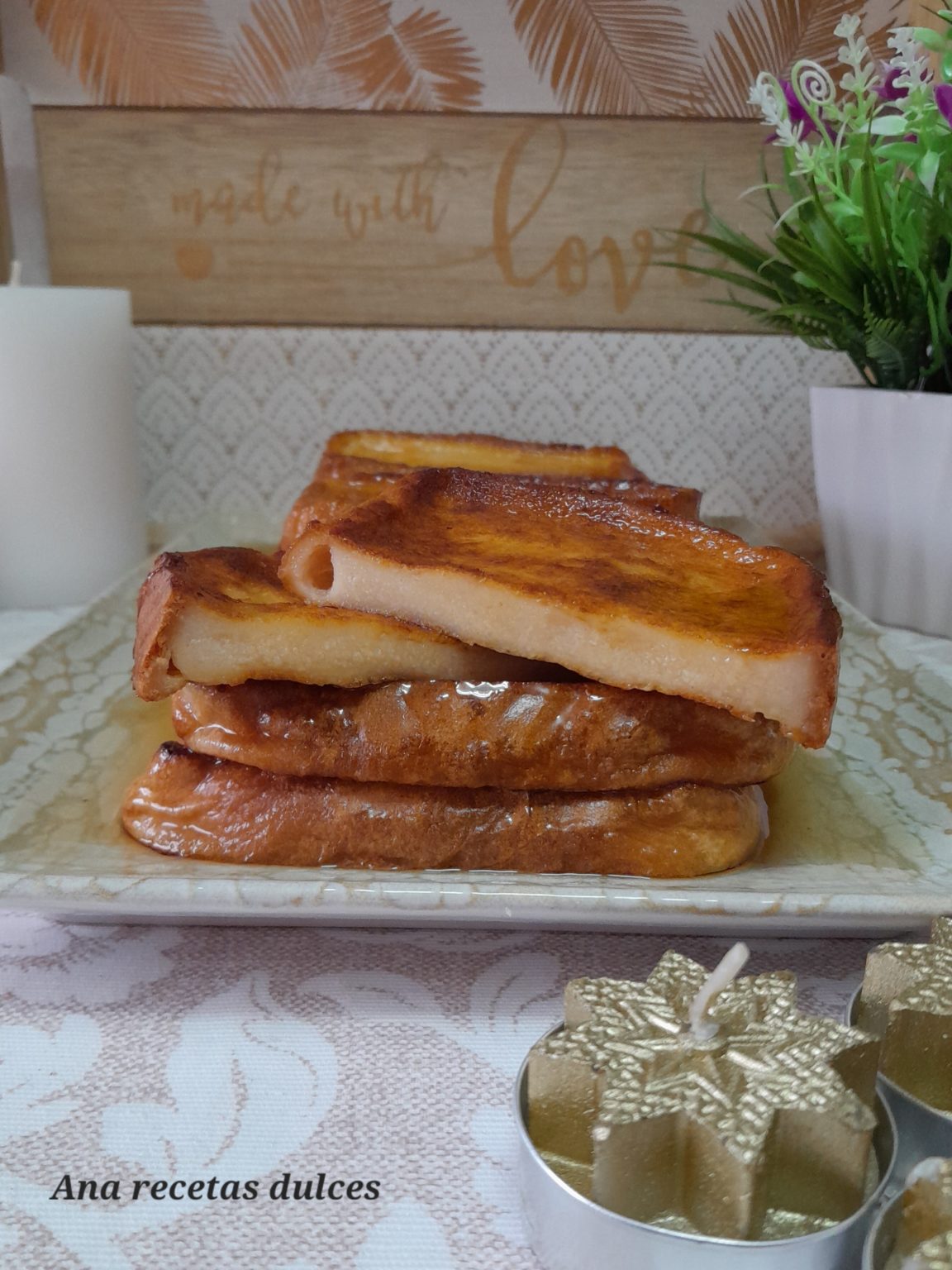 Torrijas Al Horno Con Miel (receta Fácil De Semana Santa) - Ana Recetas ...