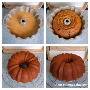 Bundt cake de calabaza 