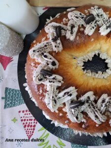 Roscón de reyes de oreo 