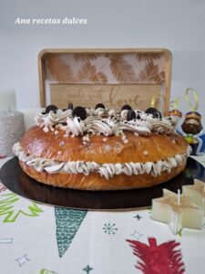 Roscón de reyes de oreo 